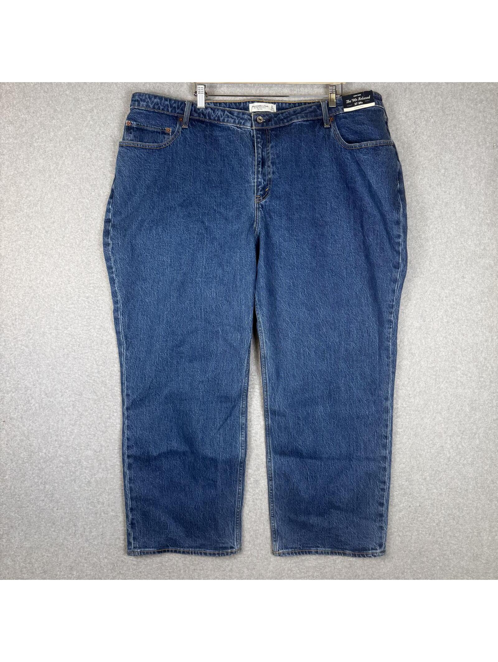 Brand New Abercrombie And Fitch Womens Size 24s The 90s Relaxed High Rise Jean